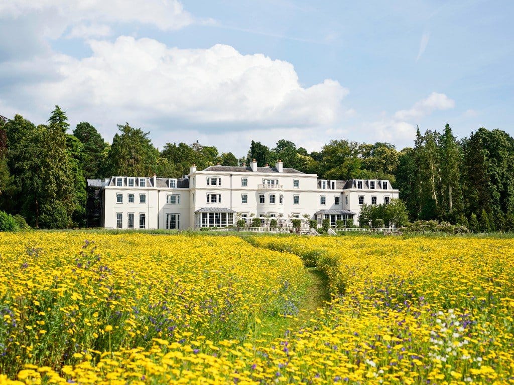 Informal corporate retreat space in a relaxed countryside setting